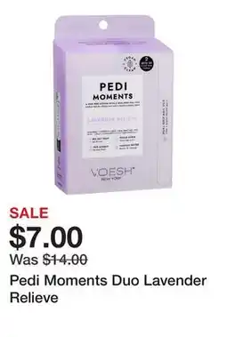 Belk Pedi Moments Duo Lavender Relieve offer