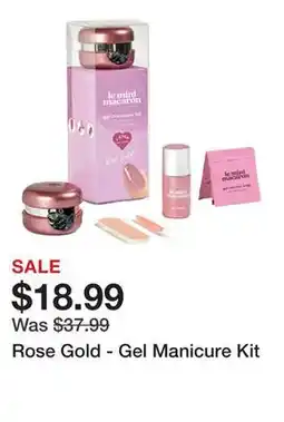 Belk Rose Gold - Gel Manicure Kit offer
