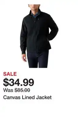 Belk Canvas Lined Jacket offer