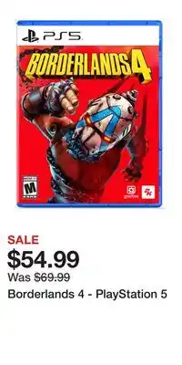 Game Stop Borderlands 4 - PlayStation 5 offer