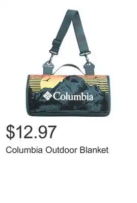 Costco Columbia Outdoor Blanket offer