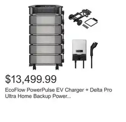 Costco EcoFlow PowerPulse EV Charger + Delta Pro Ultra Home Backup Power 30kWh offer