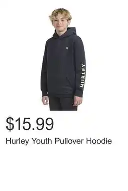 Costco Hurley Youth Pullover Hoodie offer