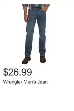 Costco Wrangler Men's Jean offer