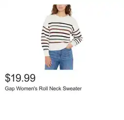 Costco Gap Women's Roll Neck Sweater offer