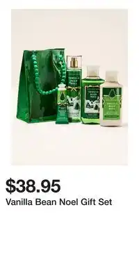 Bath & Body Works Vanilla Bean Noel Gift Set offer