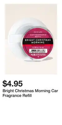 Bath & Body Works Bright Christmas Morning Car Fragrance Refill offer