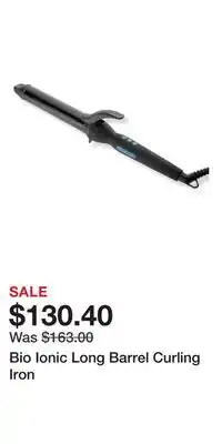 Ulta Beauty Bio Ionic Long Barrel Curling Iron offer