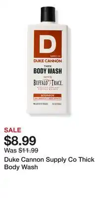 Ulta Beauty Duke Cannon Supply Co Thick Body Wash offer