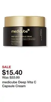 Ulta Beauty medicube Deep Vita C Capsule Cream offer
