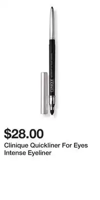 Ulta Beauty Clinique Quickliner For Eyes Intense Eyeliner offer