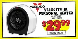 Ollie's VORNADO VELOCITY 1R PERSONAL HEATER offer