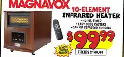 Ollie's MAGNAVOX 10-ELEMENT INFRARED HEATER offer