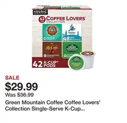 Office Depot Green Mountain Coffee Coffee Lovers' Collection Single-Serve K-Cup Variety Pack, Pack Of 42 K-Cup offer