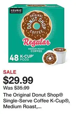 Office Depot The Original Donut Shop Single-Serve Coffee K-Cup , Medium Roast, Carton Of 48 offer