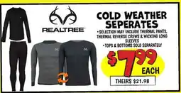 Ollie's COLD WEATHER SEPERATES offer