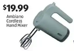 Aldi Ambiano Cordless Hand Mixer offer
