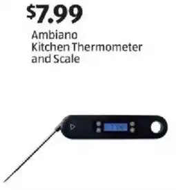 Aldi Ambiano Kitchen Thermometer and Scale offer