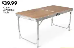 Aldi Crane 4' Portable Table offer