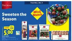 Lidl Favorina sweets offer