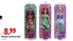 Lidl Disney princess doll offer