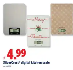 Lidl SilverCrest digital kitchen scale offer