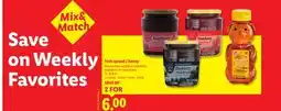 Lidl fruit spread/honey offer