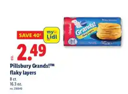 Lidl Pillsbury Grands! flaky layers offer