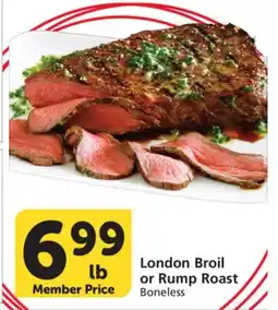Albertsons London Broil or Rump Roast offer