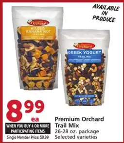 Albertsons Premium Orchard Trail Mix offer