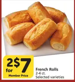 Albertsons French Rolls offer