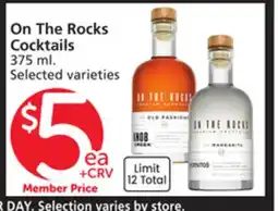 Albertsons On The Rocks Cocktails offer