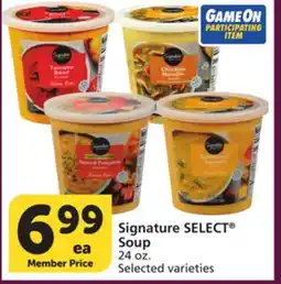 Albertsons Signature SELECT Soup offer