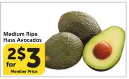 Albertsons Medium Ripe Hass Avocados offer