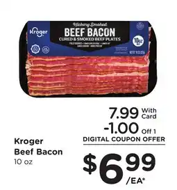 Ralphs Kroger Beef Bacon offer