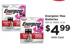 Ralphs Energizer Max Batteries offer
