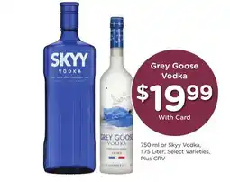 Ralphs Grey Goose Vodka offer