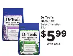 Ralphs Dr Teal's Bath Salt offer