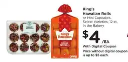 Ralphs King's Hawaiian Rolls offer