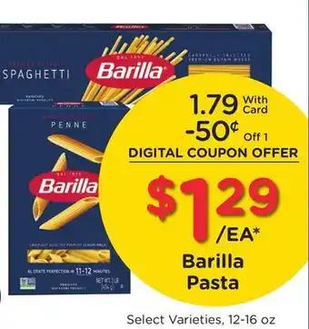 Ralphs Barilla Pasta offer