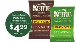 Ralphs Kettle Brand Party Size Potato Chips offer