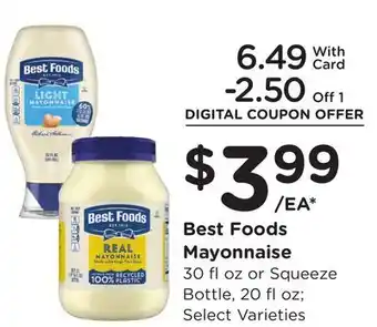 Ralphs Best Foods Mayonnaise offer