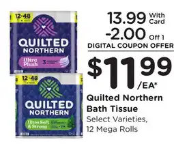 Ralphs Quilted Northern Bath Tissue offer