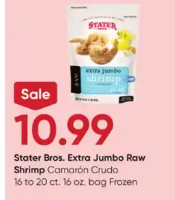 Stater Bros Stater Bros. Extra Jumbo Raw Shrimp offer