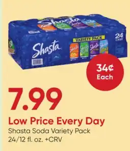 Stater Bros Shasta Soda offer