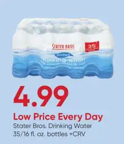 Stater Bros Stater Bros. Drinking Water offer