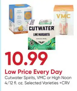 Stater Bros Cutwater Spirits, VMC or High Noon offer