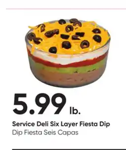 Stater Bros Service Deli Six Layer Fiesta Dip offer