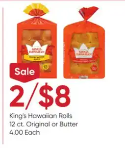 Stater Bros King's Hawaiian Rolls offer