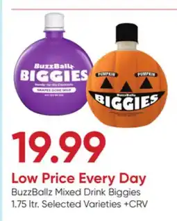 Stater Bros BuzzBallz Mixed Drink Biggies offer